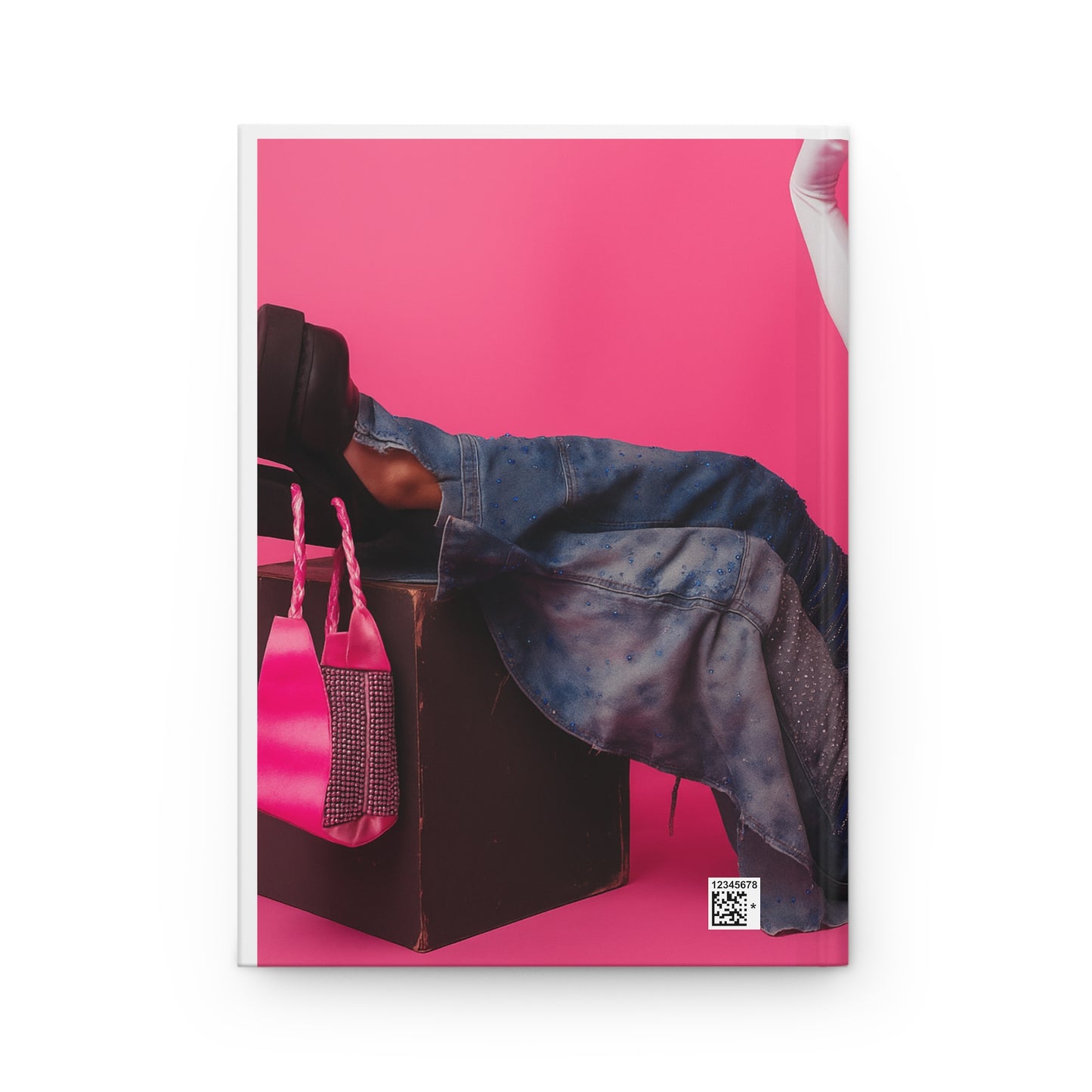 Stylish Hardcover Journal - Pink Aura, Creative Notebook