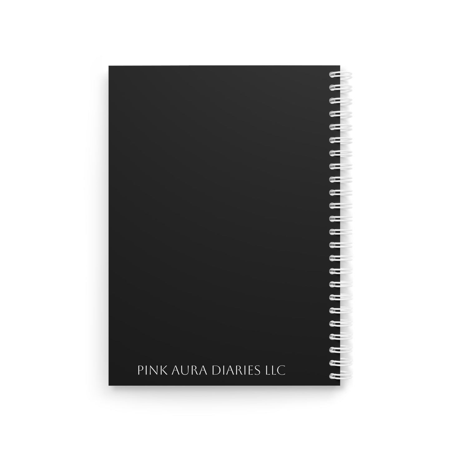 Pink Aura Diaries Spiral Notebook, Motivational Journal, Gift for Writers, Daily Planner, Inspirational Stationery, Birthday Gift