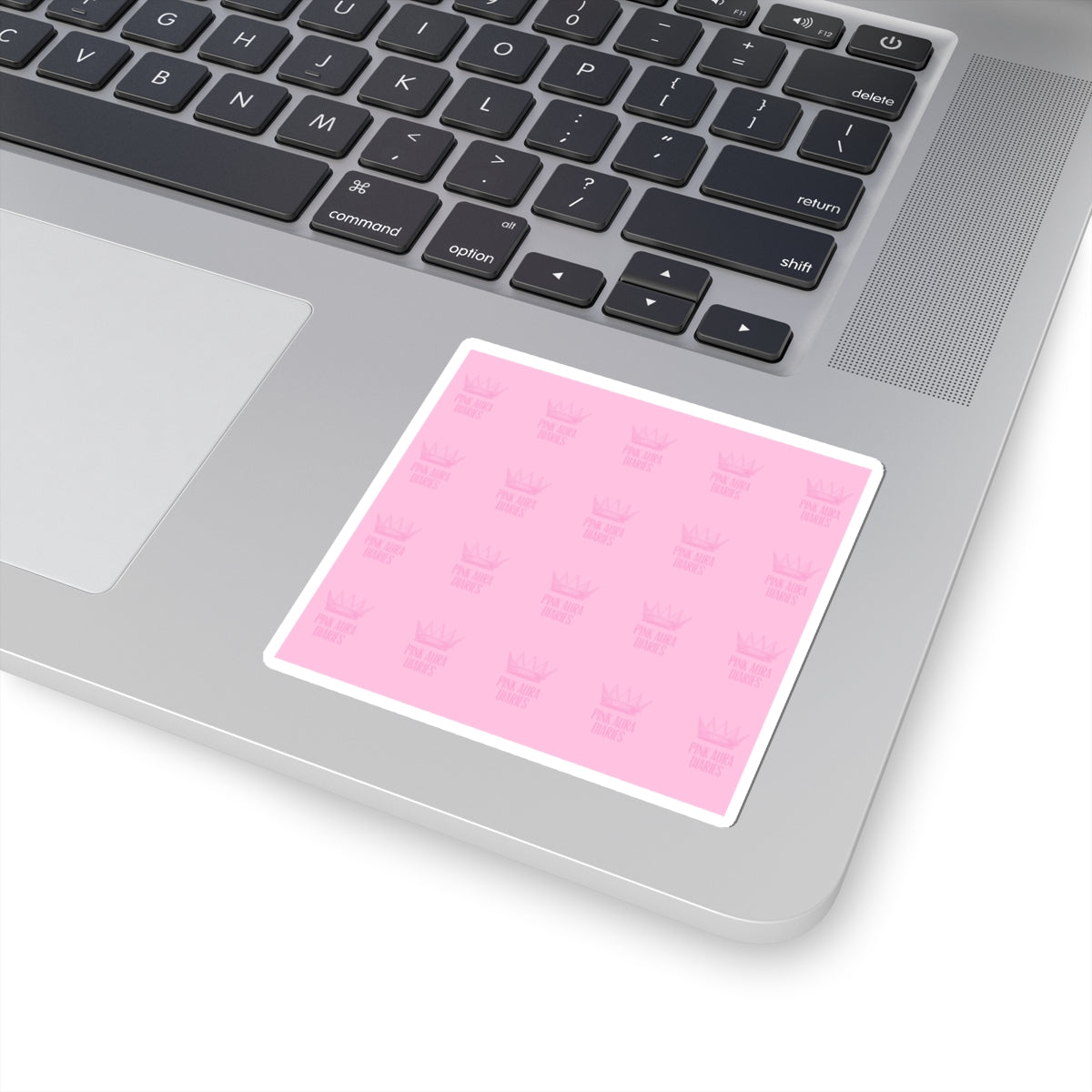 Cute Pink Aura Diaries Kiss-Cut Stickers for Decor