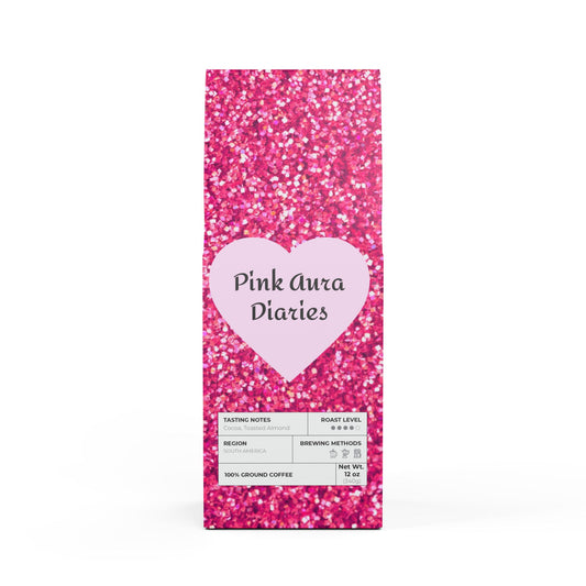 Pink Aura Diaries - Cascades Coffee Blend (Medium-Dark Roast)
