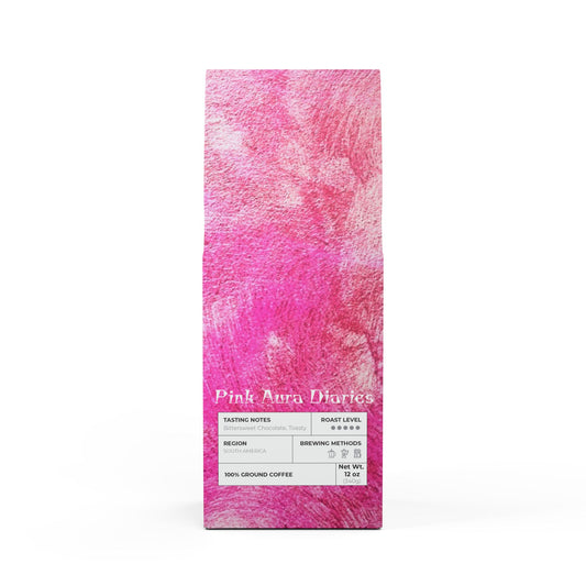 Pink Aura Diaries - Bitterroot Coffee Blend (Dark French Roast)